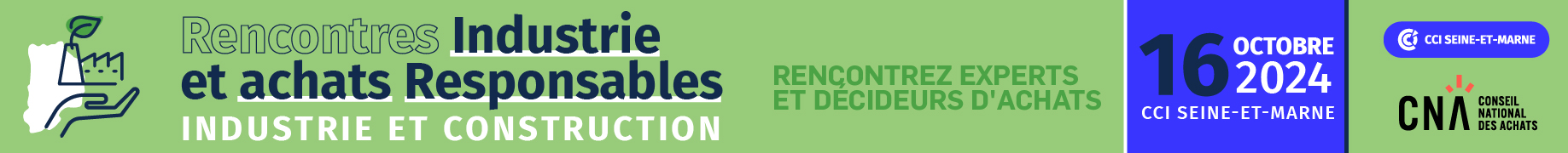 Rencontres Industrie et achats responsables